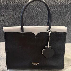Kate Spade two tone Spencer satchel